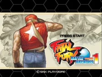 Fatal Fury - Battle Archives Volume 1 screen shot title